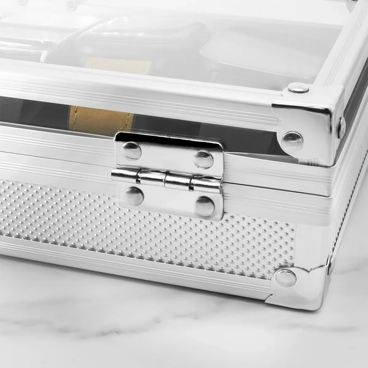 Aluminum Watch Box WT0192 with 6 or 12 Slots 5 Aluminum Watch Box WT0192 with 6 or 12 Slots - Image 5