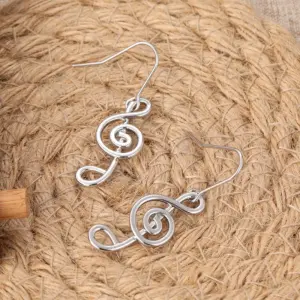 Vintage Silver Spiral Earrings 11 S11d0e5cbc49d4e73a13a17aafa2df217J