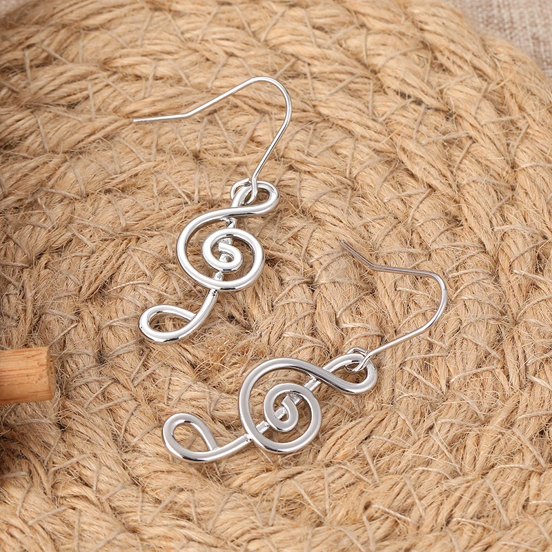 Vintage Silver Spiral Earrings 6 Vintage Silver Spiral Earrings - Image 6