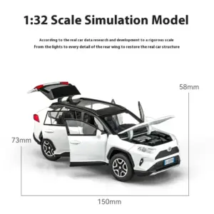 1:32 Toyota RAV4 Off Road Diecast Model 12 S11db86a5ad9d494ea8cc80af9643d88aE