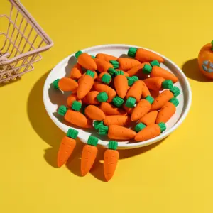 Colorful Carrot Erasers Set of 10 8 S11f1a27e31844b6fbf507b04a26908b4p