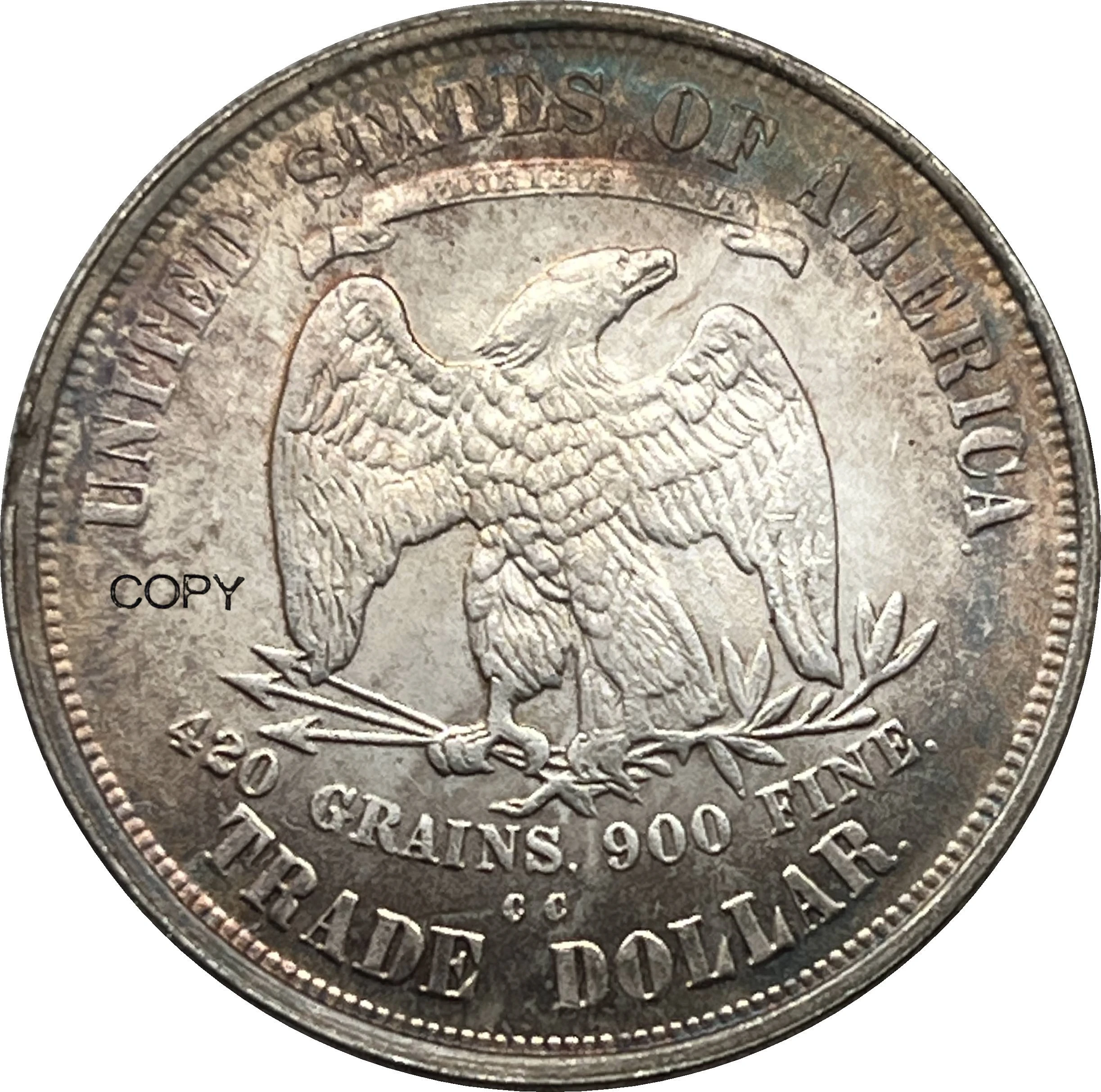 Replica US 1873 Silver Coin Collectible 4 Replica US 1873 Silver Coin Collectible - Image 4