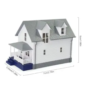 Model House for Railway Scenes 1:50-1:160 12 S121417c8b0e246eea0dcf17bbd61405dL