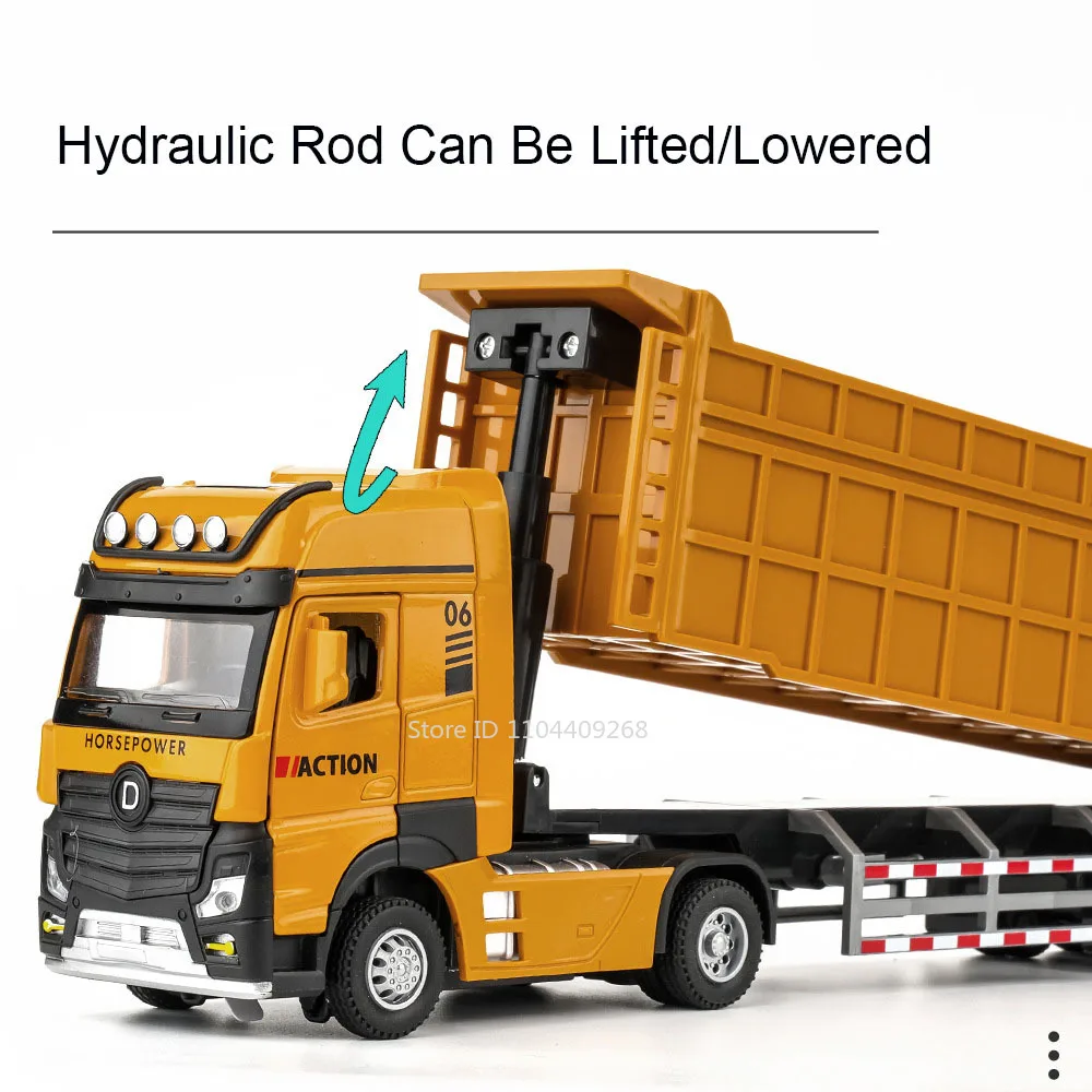 1:50 Scale Model Toy Trucks Set 4 1:50 Scale Model Toy Trucks Set - Image 4