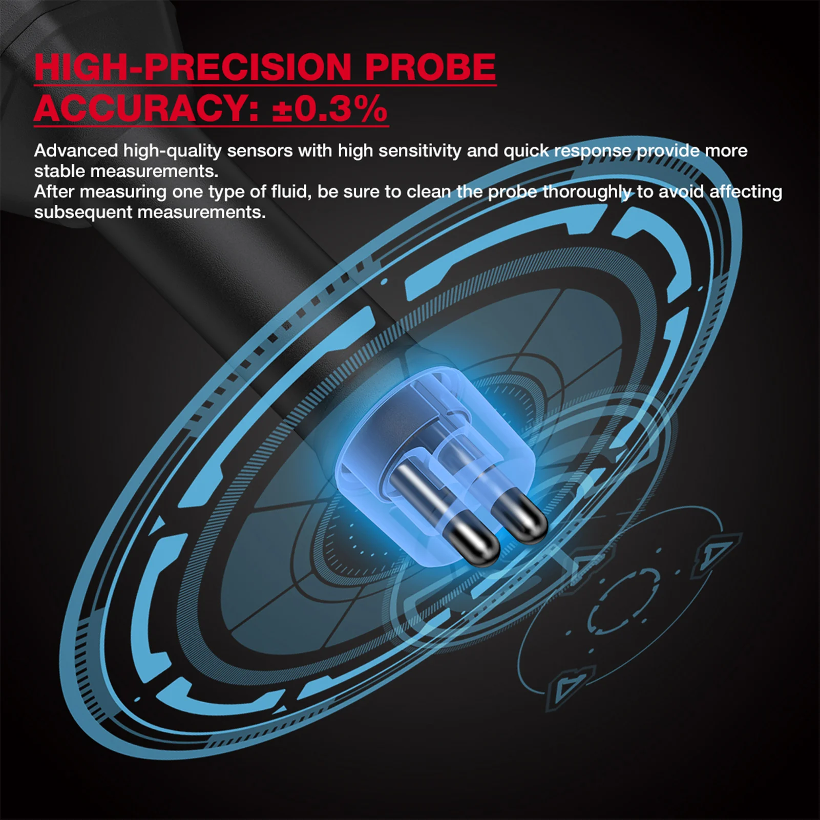 HT663 Automotive Brake Fluid Tester 2 HT663 Automotive Brake Fluid Tester - Image 2