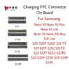 Samsung USB Charging FPC Connectors Set of 10