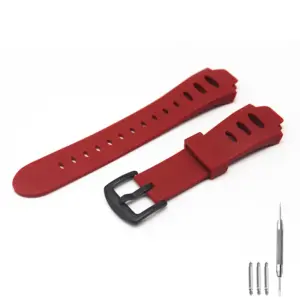 Green Rubber Watch Strap for Suunto Observer Models 19 S122983bbe0984995afeed6d3a75165d0M