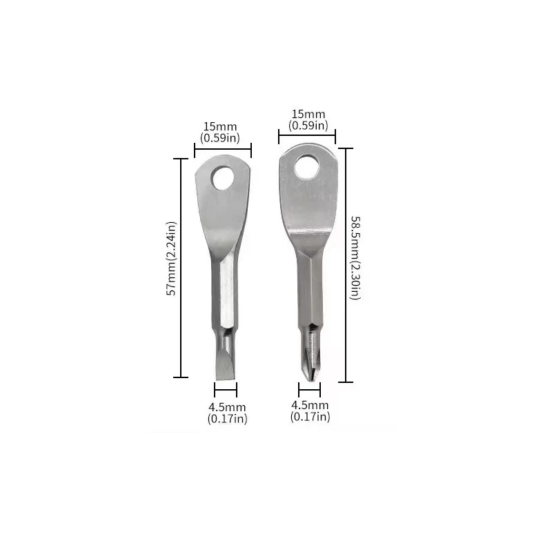 EDC Mini Screwdriver Set with Keyring Attachments 2 EDC Mini Screwdriver Set with Keyring Attachments - Image 2