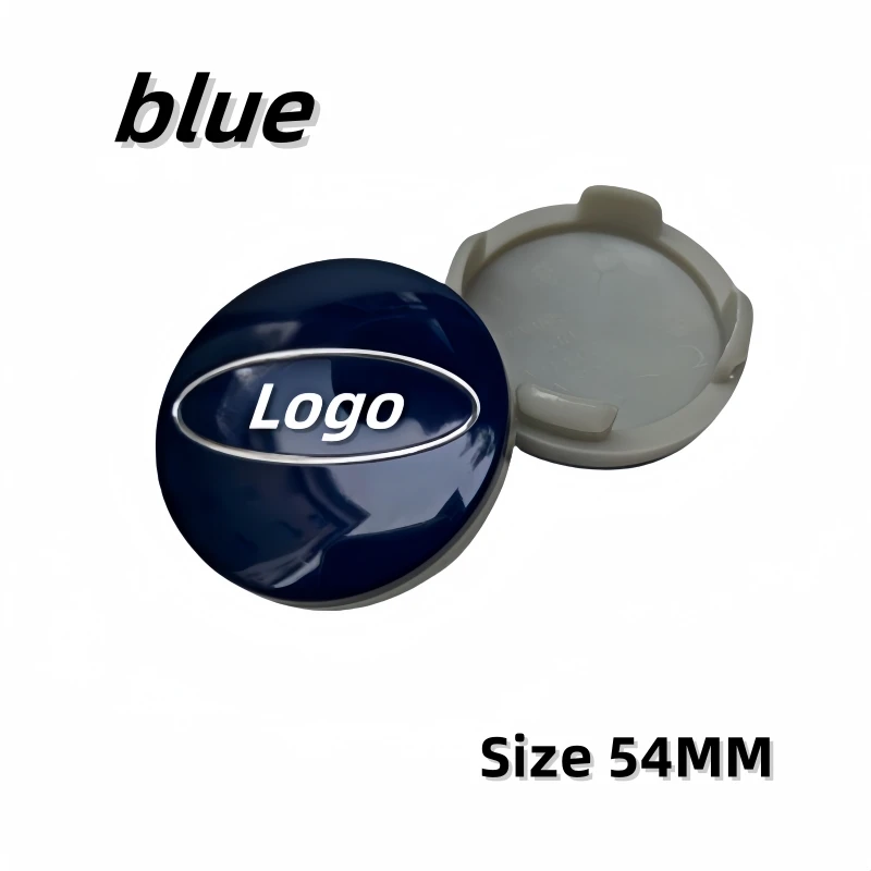 Ford 54mm Hub Cover Badge Set for Mondeo, Focus 7 Ford 54mm Hub Cover Badge Set for Mondeo, Focus - Image 7