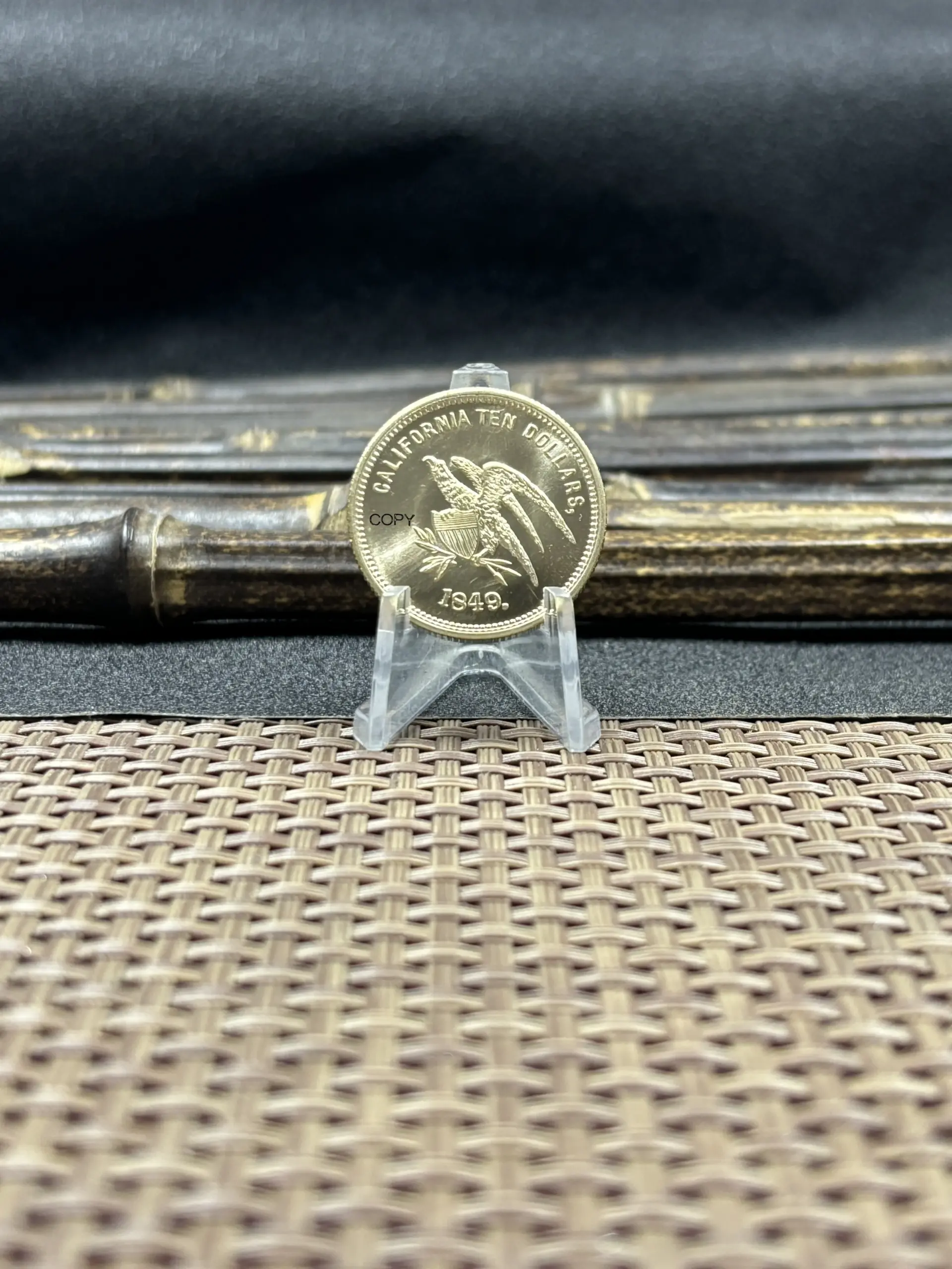 1849 U.S. Gold Coin Replica Collectible 4 1849 U.S. Gold Coin Replica Collectible - Image 4