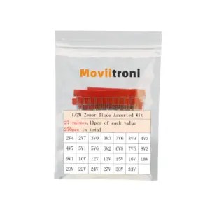 270-Piece Zener Diode Set for Circuits 17 S12669e518e59461e8fe5ce037f12ffc8Q
