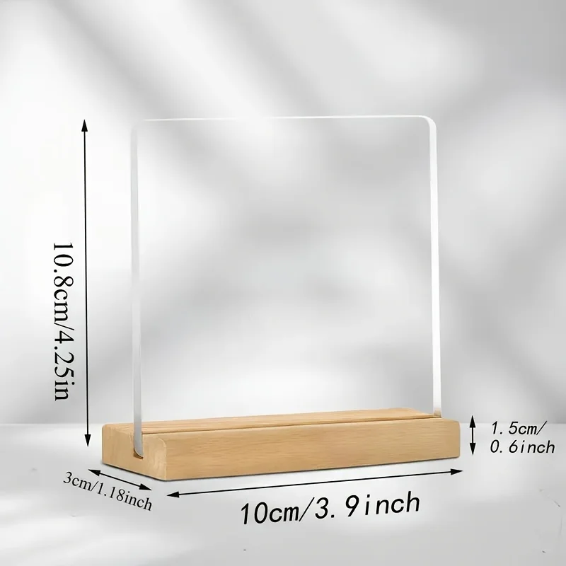 Colorful Acrylic Thank You Sign for Teachers 2 Colorful Acrylic Thank You Sign for Teachers - Image 2