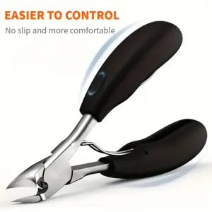 Heavy-Duty Stainless Steel Nail Clipper in Black 11 S12914040dbe1478982ad9bda67b7db8al 1