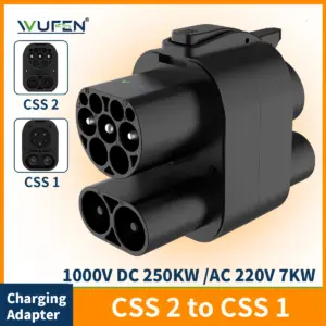 WUFEN CCS2 to CCS1 EV Charging Adapter