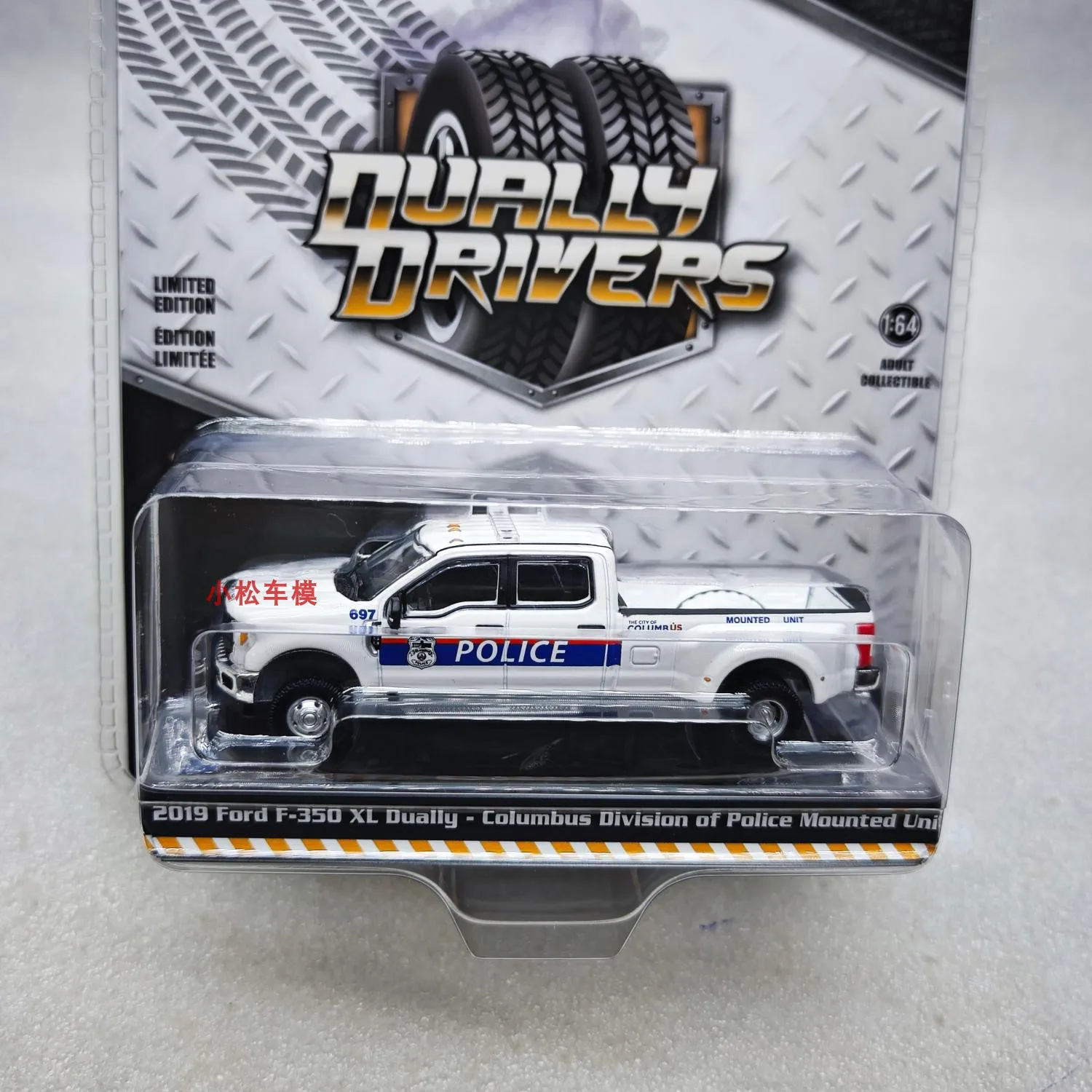 2019 Ford F-350 Police Die-Cast Model 1:64 Scale 2 2019 Ford F-350 Police Die-Cast Model 1:64 Scale - Image 2
