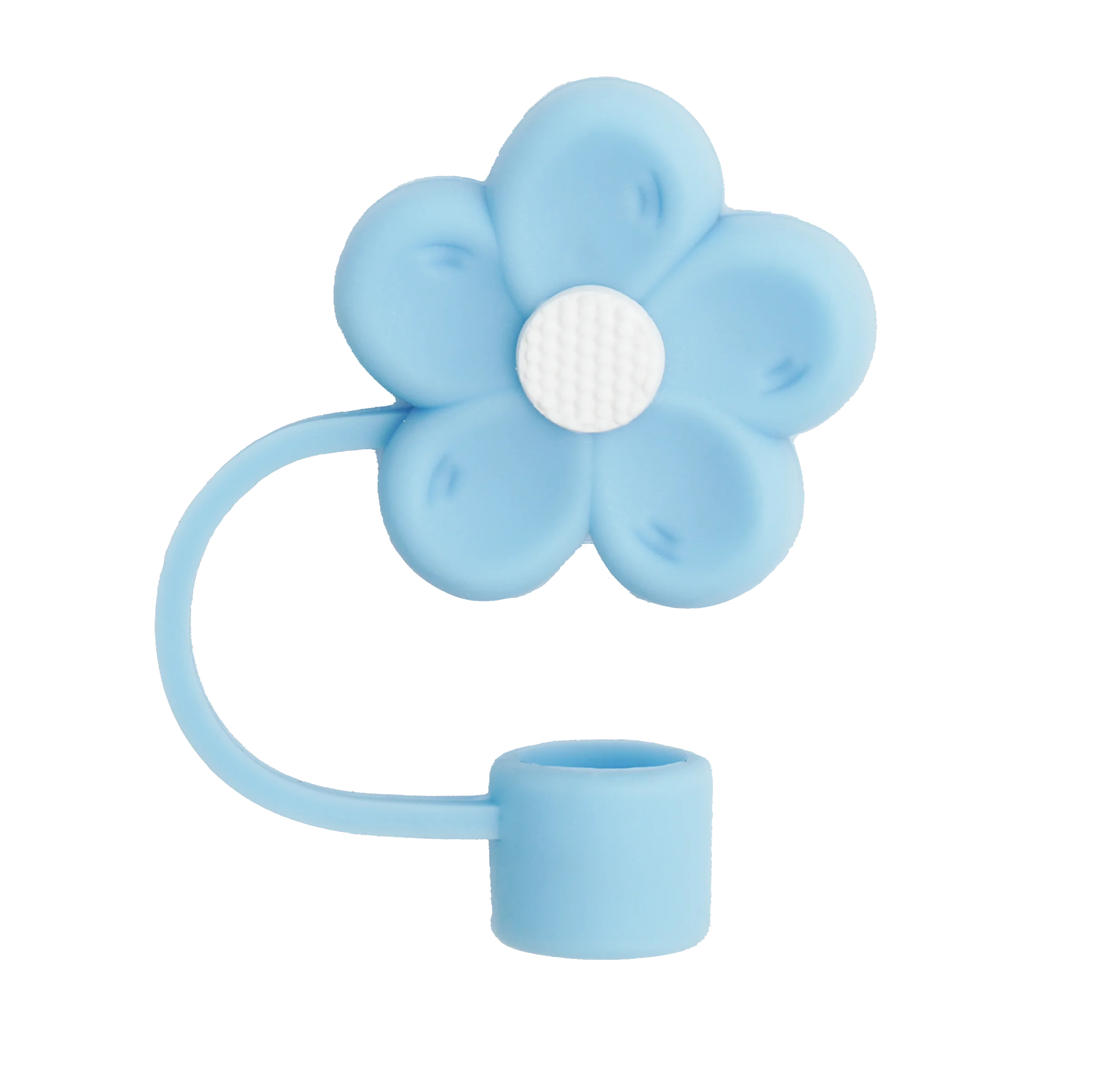 Pink Flower Silicone Straw Lid for 30oz & 40oz Bottles 3 Pink Flower Silicone Straw Lid for 30oz & 40oz Bottles - Image 3