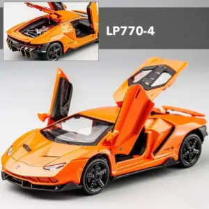 White Lamborghini LP770-4 Diecast Model 1:32 Scale 18 S13019df19b474bb7b6a692e2152b69e0K