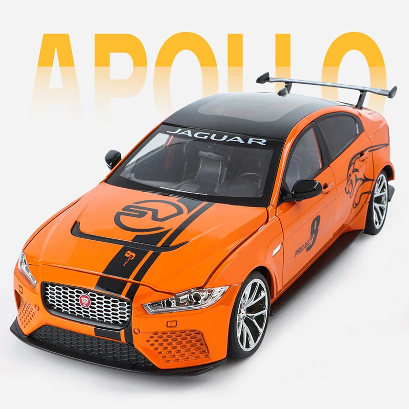 Vivid Orange Jaguar XE SV Project 8 Diecast 9 Vivid Orange Jaguar XE SV Project 8 Diecast - Image 9