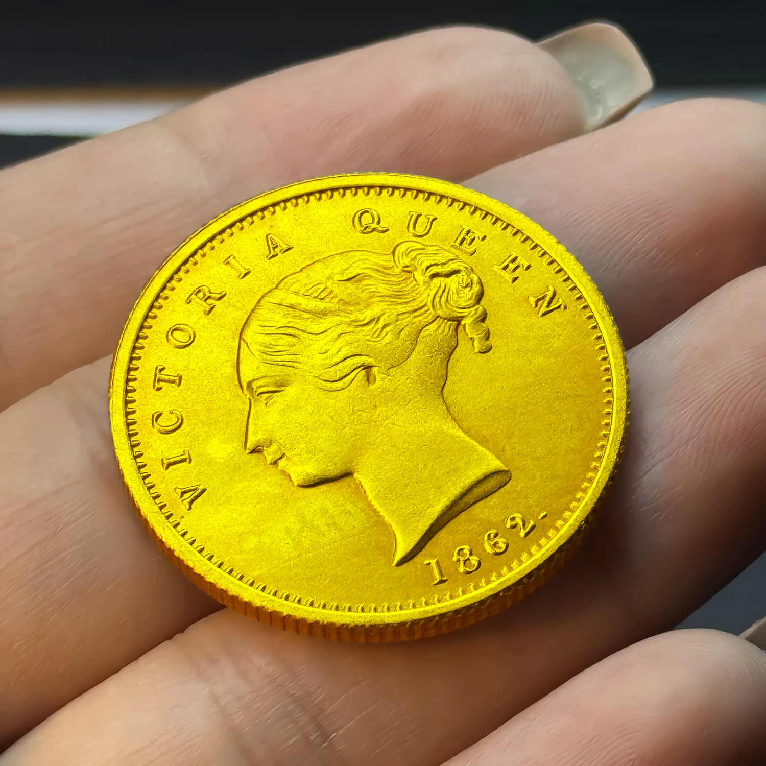 Victorian Queen Victoria Copper Coin 30mm 6 Victorian Queen Victoria Copper Coin 30mm - Image 6