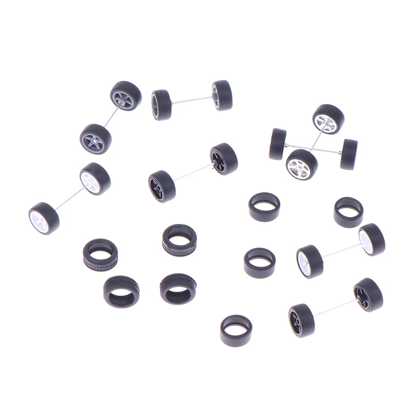 Miniature Hot Wheels Wheel Set for Custom Vehicles 6 Miniature Hot Wheels Wheel Set for Custom Vehicles - Image 6