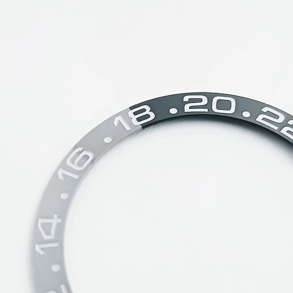 38mm Two-Tone Ceramic Bezel for Watches 4 38mm Two-Tone Ceramic Bezel for Watches - Image 4