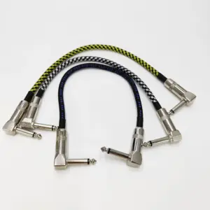 High-Quality Guitar Effect Pedal Patch Cables (Set of 3) 13 S131af8750073443cb7f648cf7548239ew