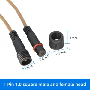 Waterproof Outdoor LED Connector 1-pin IP67 17 S1324e7c1c9904a65a1088c0adff6eb4cT