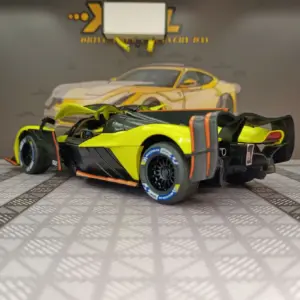 Yellow 1:24 Race Car Diecast Model 11 S1328c4bb9a024ca794cc825d66f51b4dI