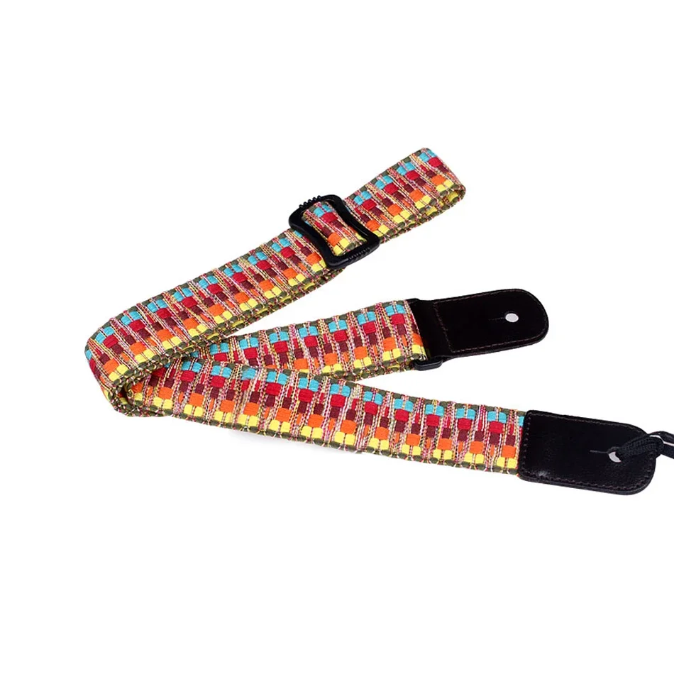 Vibrant Woven Guitar & Ukulele Strap 3 Vibrant Woven Guitar & Ukulele Strap - Image 3