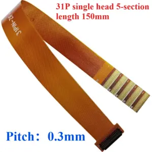 Orange Flat Test Cable for Electronic Testing 17 S1332c856a17740fcad4345ac9517bee8m