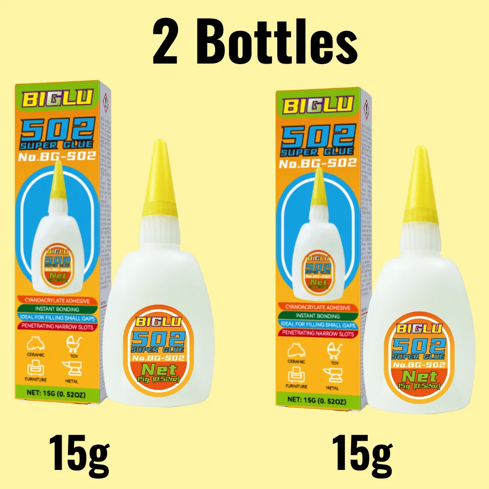 BIGLU 502 Super Glue 15/35ml Precision Bonding 8 BIGLU 502 Super Glue 15/35ml Precision Bonding - Image 8