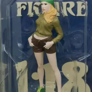 1/18 Scale Blonde Girl Resin Figurine 7 S135d406d6bc14f44b5179c7b00a1c207w