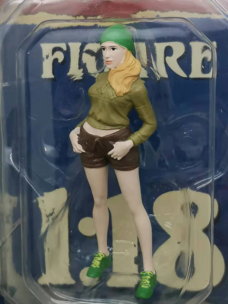 1/18 Scale Blonde Girl Resin Figurine 2 1/18 Scale Blonde Girl Resin Figurine - Image 2