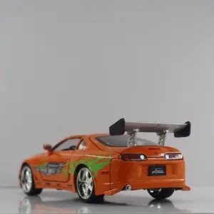 High-Detail 1:24 Toyota Supra Diecast Model Car 12 S136c331e56ff41b699511910a75989e6L
