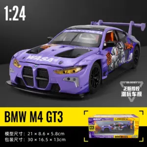 Vibrant Purple BMW M4 GT3 Diecast Model by WASA 19 S136cafea00e74d91bd3c6c221c65b8d8t