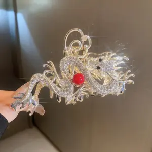 Chinese Zodiac Dragon Hair Clip in Gold Tone 16 S13784379d5dd44b1bcec73b3d0ba47b9E