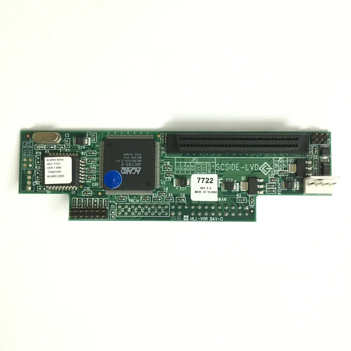 AEC-7722 Storage Controller Adapter for IBM aCard to LVD-SCSI 4 AEC-7722 Storage Controller Adapter for IBM aCard to LVD-SCSI - Image 4