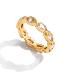 Elegant Stainless Steel Zircon Stacking Ring 17 S13a51e5a154d4c5da9f46426324eb03aI