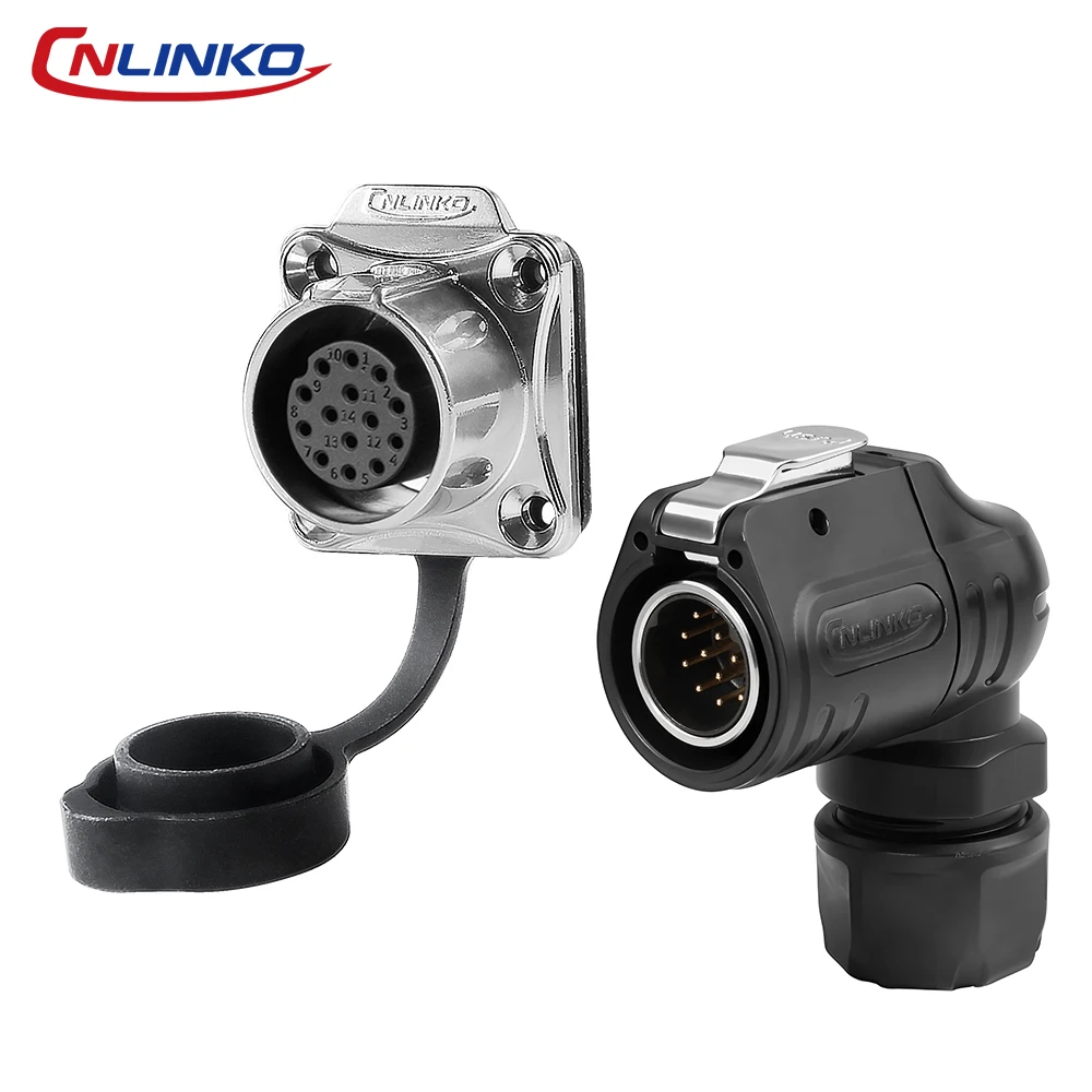 LP20 Waterproof Industrial Connector 14-Pin 20A 6 LP20 Waterproof Industrial Connector 14-Pin 20A - Image 6