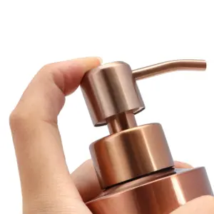 Rose Gold Stainless Steel Pump Dispenser Set 14 S13b6ff2864104877bbafb178e5b483dbu