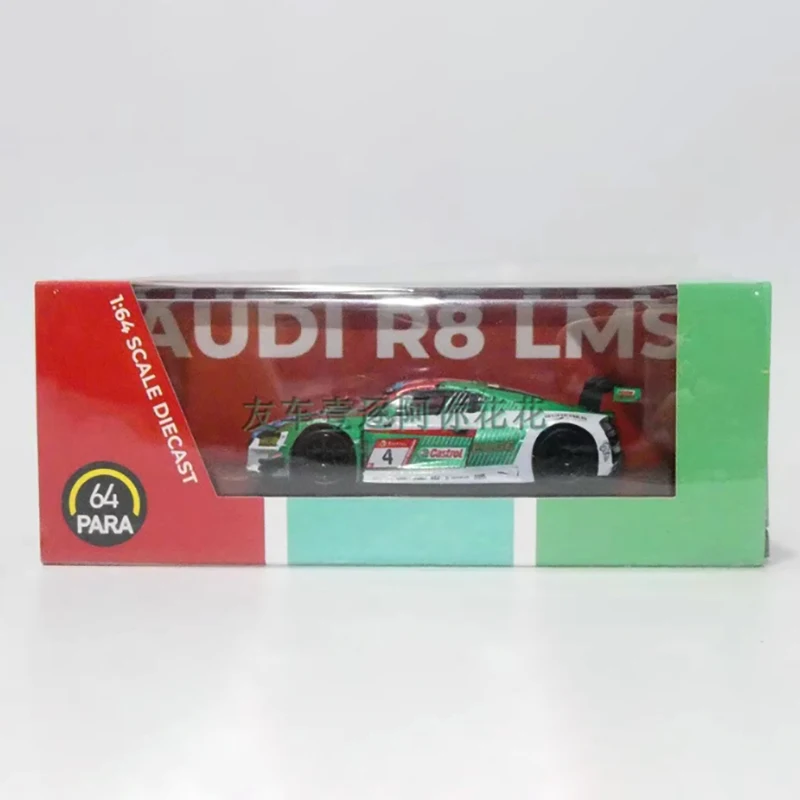 1:64 Scale Porsche R8 LMS No. 4 Diecast Model 6 1:64 Scale Porsche R8 LMS No. 4 Diecast Model - Image 6