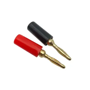 40-Piece Gold-Plated Banana Plug Set for DIY 12 S14018b339eb542e1a43d1604b132e4eb8