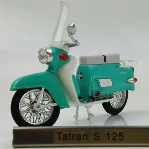 Tatran S 125 1:24 Scale Vintage Motorcycle Model