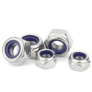 Stainless Steel Self-Locking Hex Nuts Set 13 S144eb52727c24a09bf4d80aab06c65b8e