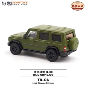 Diecast Beijing BJ80 Military Model 1:64 Scale 11 S1459b247cb854bbcbfdbc17209e784faO