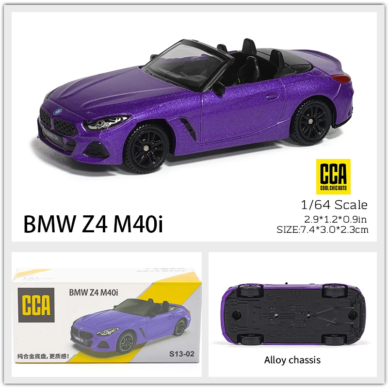 Purple BMW M4 GT3 1:64 Die-Cast Model 9 Purple BMW M4 GT3 1:64 Die-Cast Model - Image 9