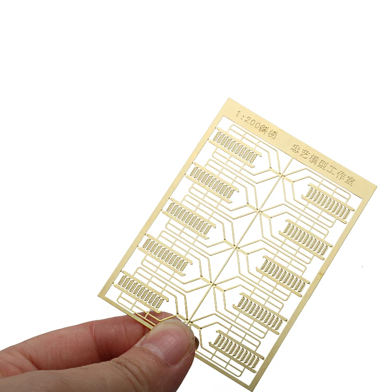 Brass Etched Inclined Ladder for Models 6 Brass Etched Inclined Ladder for Models - Image 6