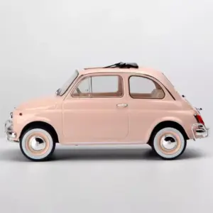 Vintage Fiat 500L 1:18 Scale Diecast Model 9 S146d993d86a343f4ba538e4597df650ff