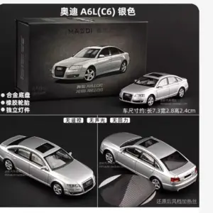 1:64 Audi A6L (C6) Diecast Model Car 16 S14823ea614b04996bee6366e674b7342a