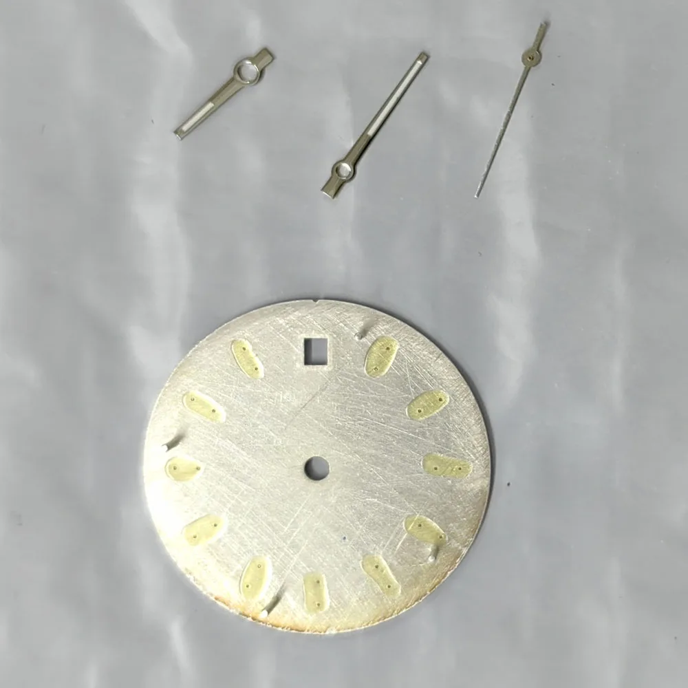 NH35 29mm Watch Dial with Luminous Hands 2 NH35 29mm Watch Dial with Luminous Hands - Image 2